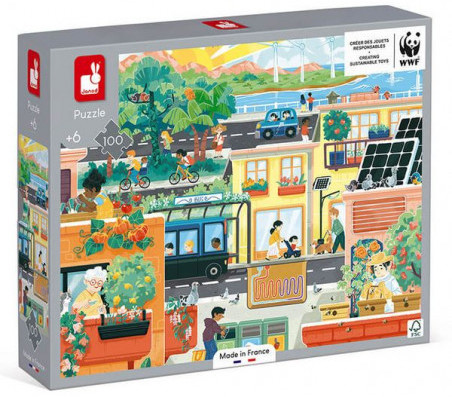 puzzle Ville Verte WWF de Janod